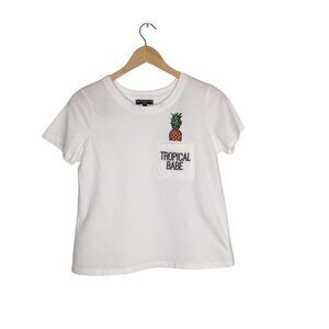 tropical babe shirt size m